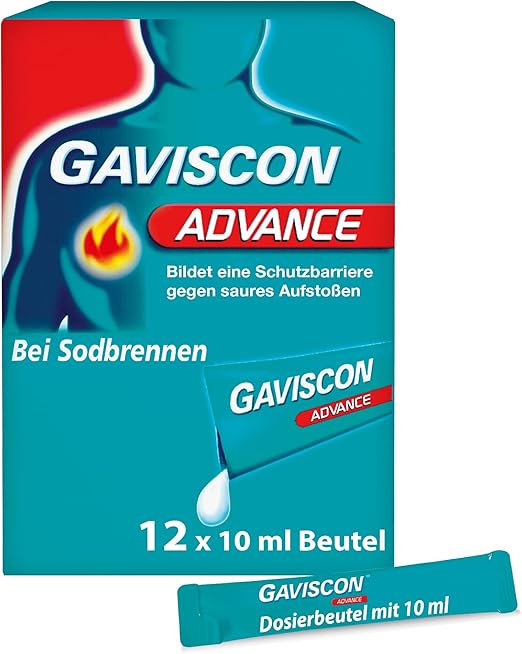 Gaviscon Advance - Effektives Mittel gegen chronisches Sodbrennen