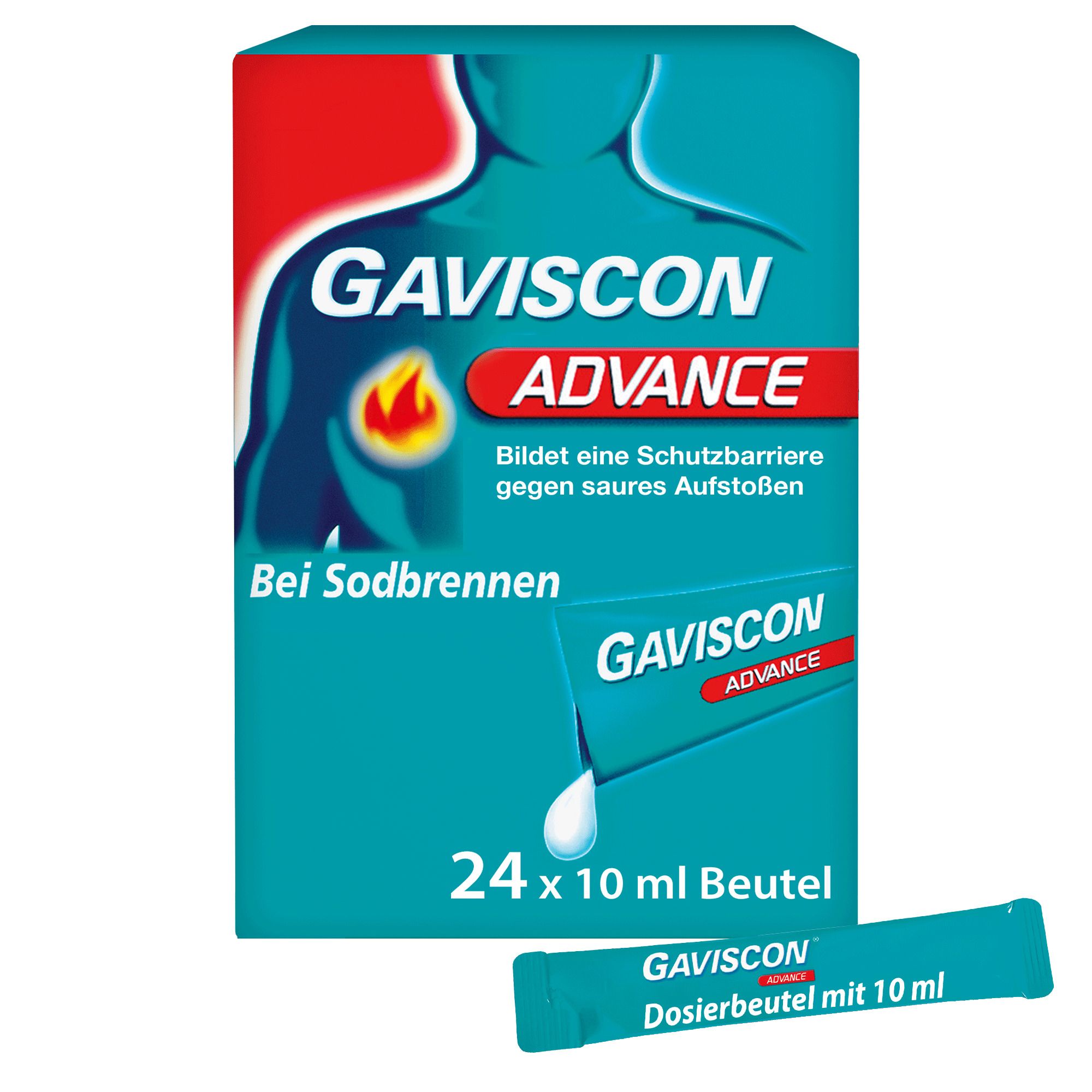 Gaviscon Advance - Effektives Mittel gegen Sodbrennen und Reflux