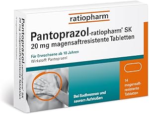 Pantoprazol - Effektiver Protonenpumpenhemmer zur Behandlung von Sodbrennen und Reflux