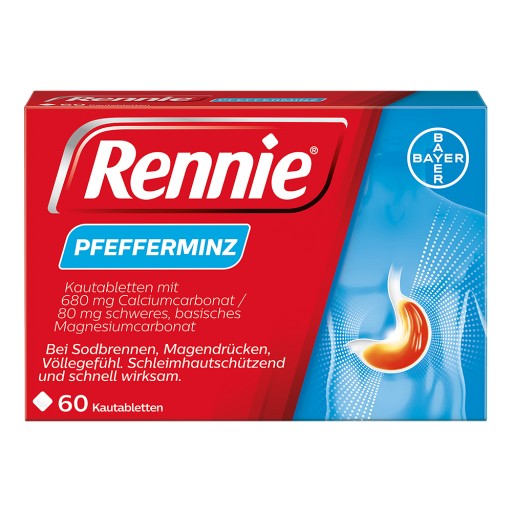 Rennie - Klassisches Antazidum gegen Sodbrennen und Magenbeschwerden
