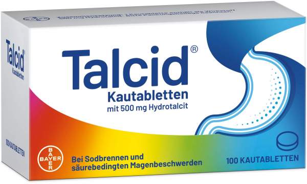 Talcid - Effektives Antazidum bei Sodbrennen